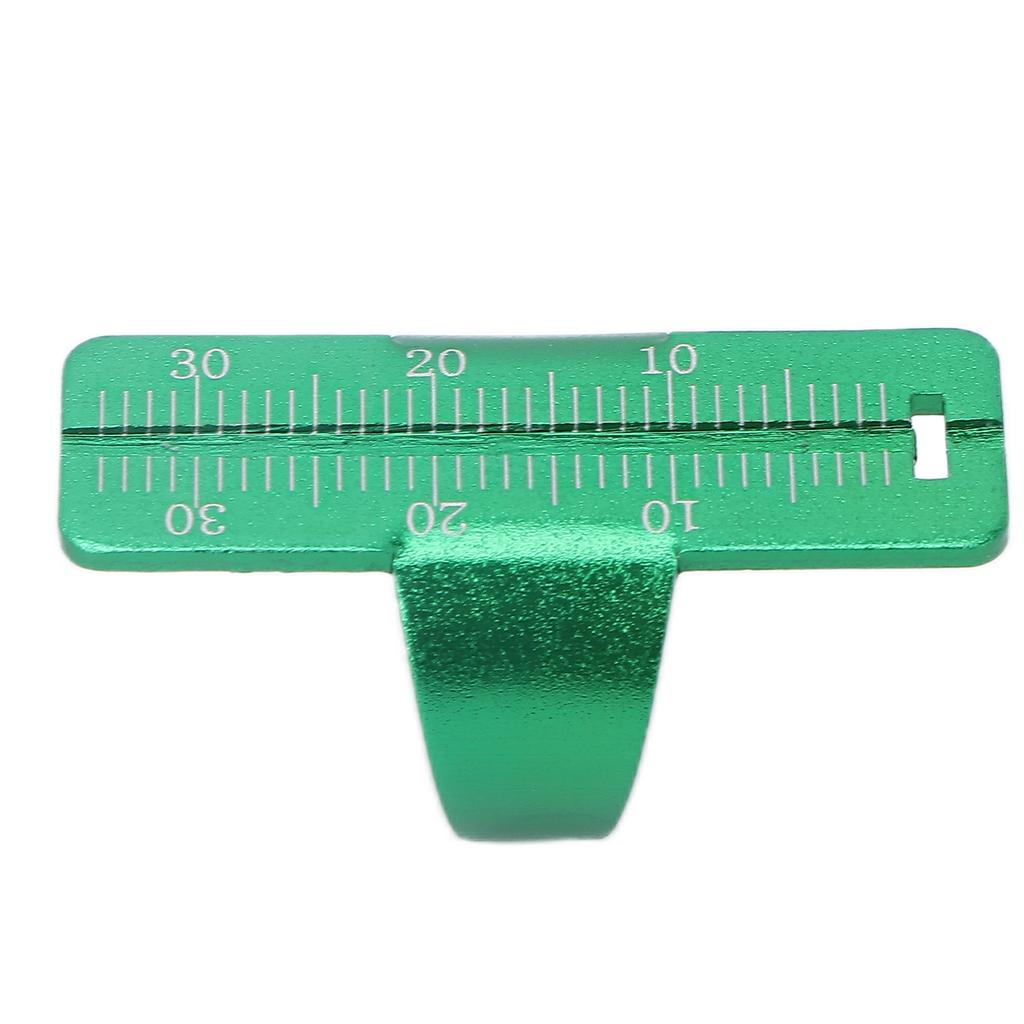 Pierścień Endo Miernik Stop Aluminium Miernik Jamy Ustnej Miernik Rozpiętości Endodontyczny Instrumenty Stomatologiczne Zielony