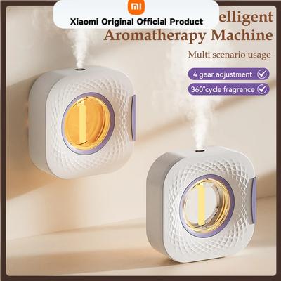 New Diffuser Aromatherapy Machine USB Smart Air Purifier with Display for Kitchen Toilet Bathroom Car Air Deodorization
