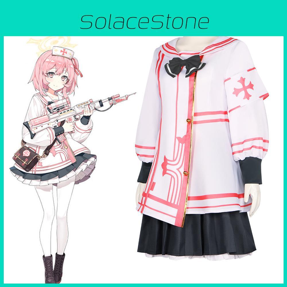 Stunning Blue Archives Cosplay Costume Nurse Outfit For Roleplaying Games