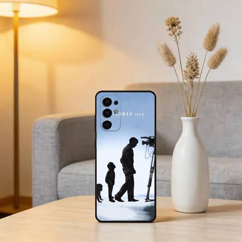 T-The T-Truman S-Show Phone Case Black Silicone Soft For Samsung S25,S24,S21,S22,S23,S30,Ultra,S20,Plus,Fe,Lite