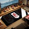 Fulham FC Farbiges Mauspads Großes Gaming-Tischkissen Rutschfestes Laptop-Tablet Großes Mauspads XXL Matte Mini-PC Spielmatte Mit Verriegeltem Rand