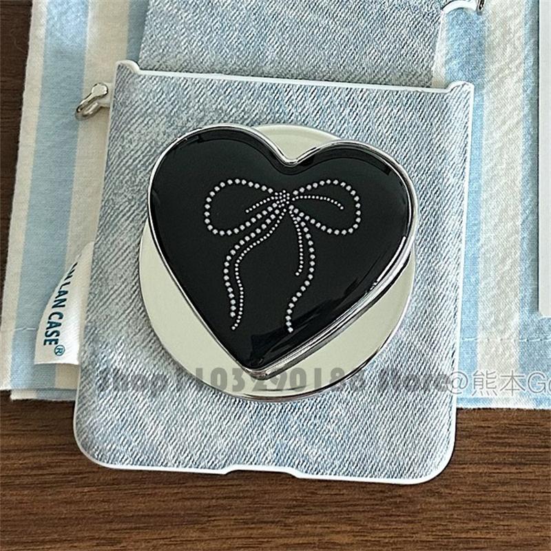 Korean Cute Cartoon Love Heart Magnetic Holder Grip Tok Griptok Phone Stand Holder Support For iPhone For Pad Magsafe Smart Tok