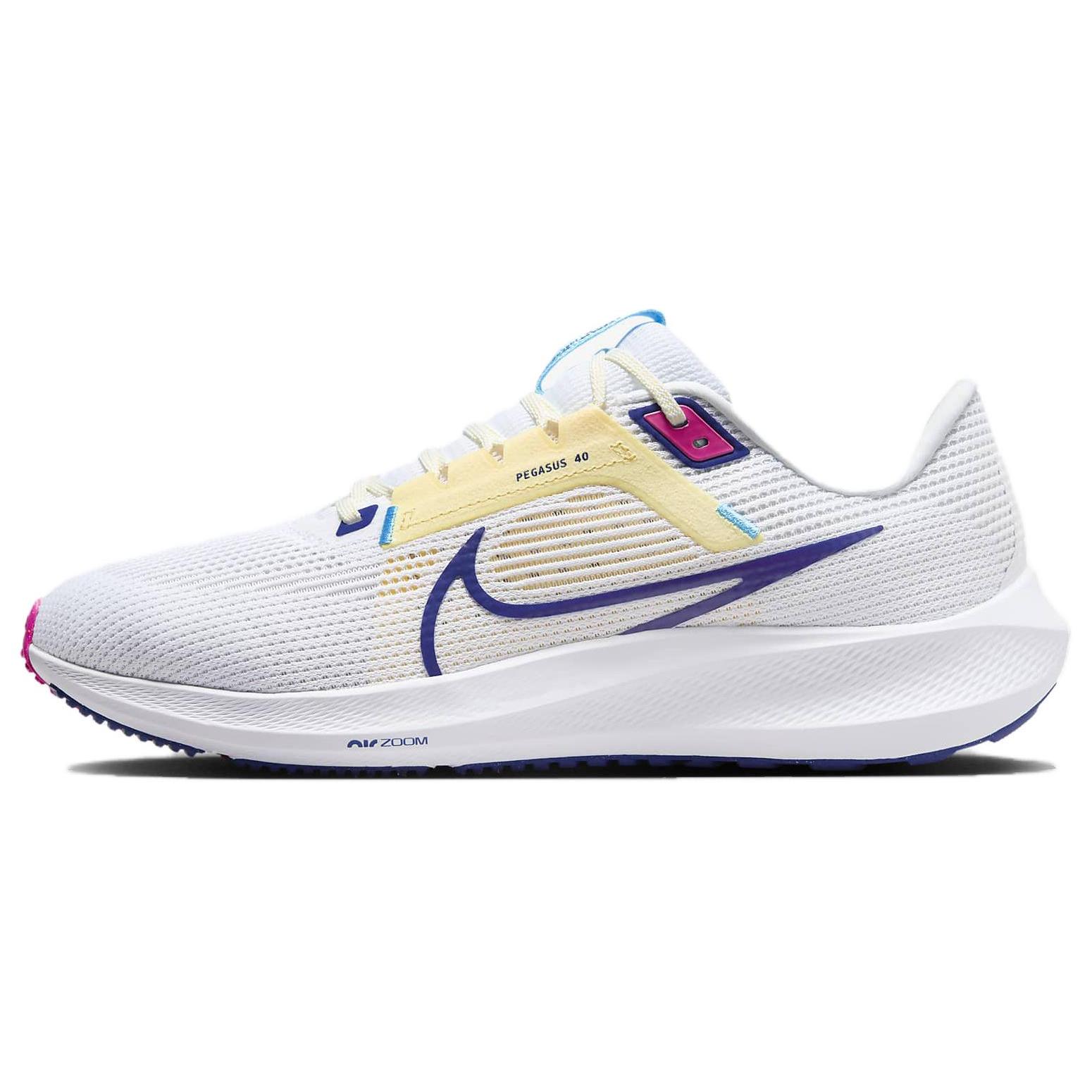 

Новые Nike Air Zoom Pegasus 40 Белые Темно-королевский синий DV3853-105 40