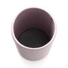 Francfranc Wave Dustbin, Medium, Purple, Stylish, Perfect for New Homes and Moving