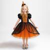 Children's Halloween Witch Vampire Masquerade Cosplay Princess Party Dress