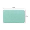 Diatomaceous Earth Soap Dish: Water-Absorbing Counter Rack and Draining Mat for Bathroom Toiletries.