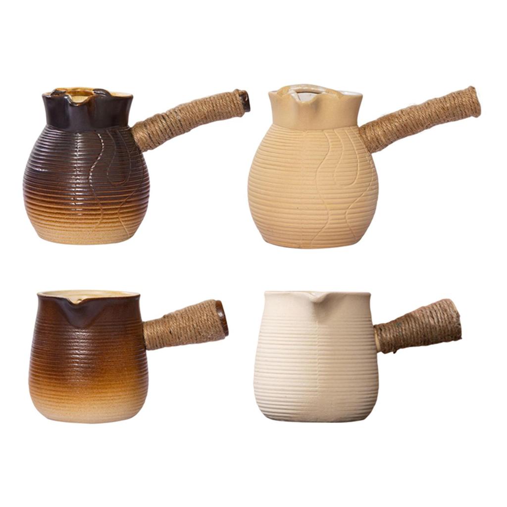 Ceramic Teapot with Tea Filter Tea Kettles Tea Infuser 460ml for Household