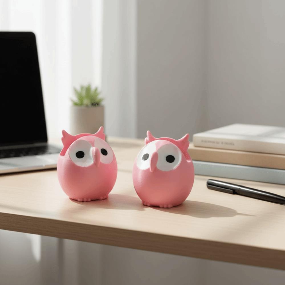 Cute Eyewear Display Rack 3D Printed Pig Glasses Stand Creative Cat Eyeglass Holder  Students