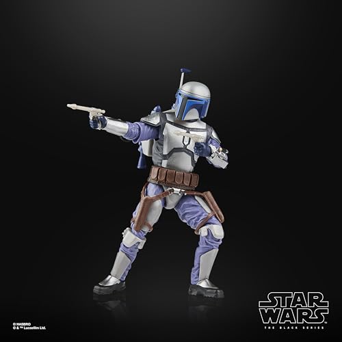 Hasbro Star Wars Star Wars Black Series Jango Fett, Star Wars: Attack of the Clones (Episode II) Premium Collectible 15cm Action Figure G2566, Authent