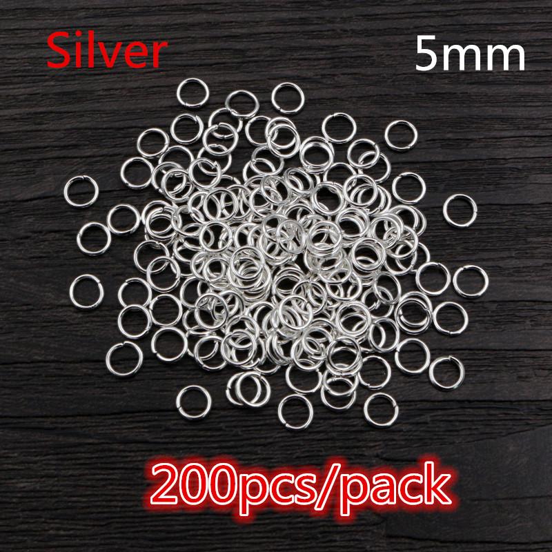 50-200pcs DIY Jewelry Making Accessories Findings Earring Hooks/Jump Rings/Lobster Clasps Craft Jewelry Findings