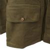 VINTAGE Military jacket 38S Khaki Men's Used