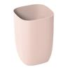 T02C!Bathroom Trash Bin Small Office Can Plastic Waste Paper Rubbish Bin Modern Bin For Bathroom Bedroom Living Room