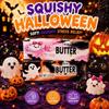 Realistisches Butterstick Squishy Spielzeug Buntes Slow Rebound Spielzeug Stressabbau Spielzeug Halloween Geschenk