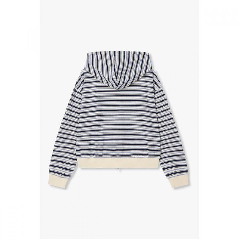 STUDIO TOMBOY Stripe Zip Hoodie  9176213986 