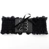 Adjustable Wide Belt PU Leather Waist Corset Punk Elastic Cummerbunds  Girl