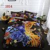 WTEMPO Airdom Nuovo Design Set Biancheria da Letto 3D Copriletto Stampato Bohemia Matrimoniale King Poliestere Biancheria da Letto 3pz