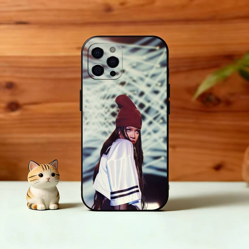 R-Ri L-Loud Phone Case For iPhone 17, 16,15,14,13,12,11 Plus,Pro Max, Others Soft Black Cover