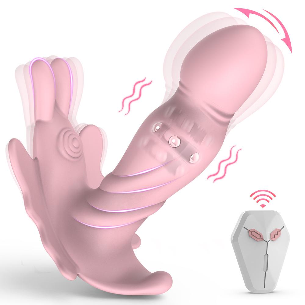 Remote Dildo Vibrators Panties for Women Butterfly Wearable Clitoris Stimulator Female Masturbator Vagina Massager Couples Erotic Toy