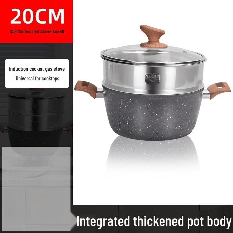 Zhishi Maifan Stone Non-stick Soup Stew Pot