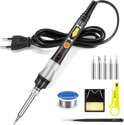 Electric Soldering Iron Kit Gun 60W 1220V 110V Welding Solder Wire Tools Soldering Gun Station Tweezers ON/OFF