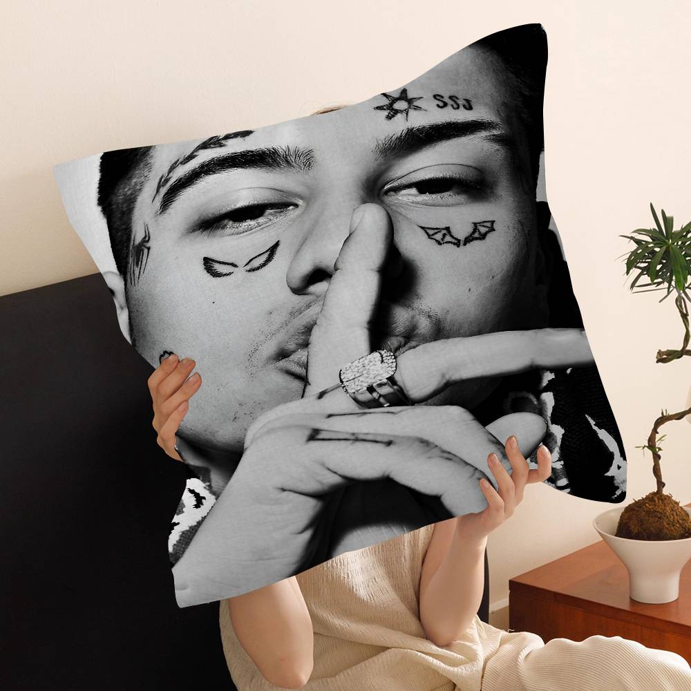 D-duki Rapper Cushion Cover Inches Farmhouse Decor Home Throw Pillow Covers for Couch Decorations