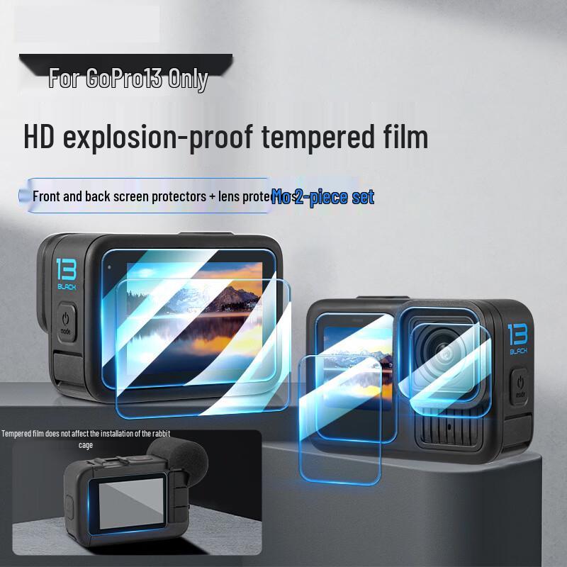 GoPro HERO13 Black Tempered Glass Screen Protector