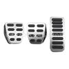 Stainless Steel Pedal Covers for Volkswagen Bora, Jetta, Lavida, Santana, Polo, Golf 4 - Accelerator & Brake