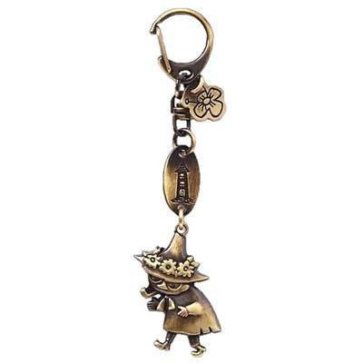 Zowie Moomin Die-cast Charm Snufkin Gold 9555