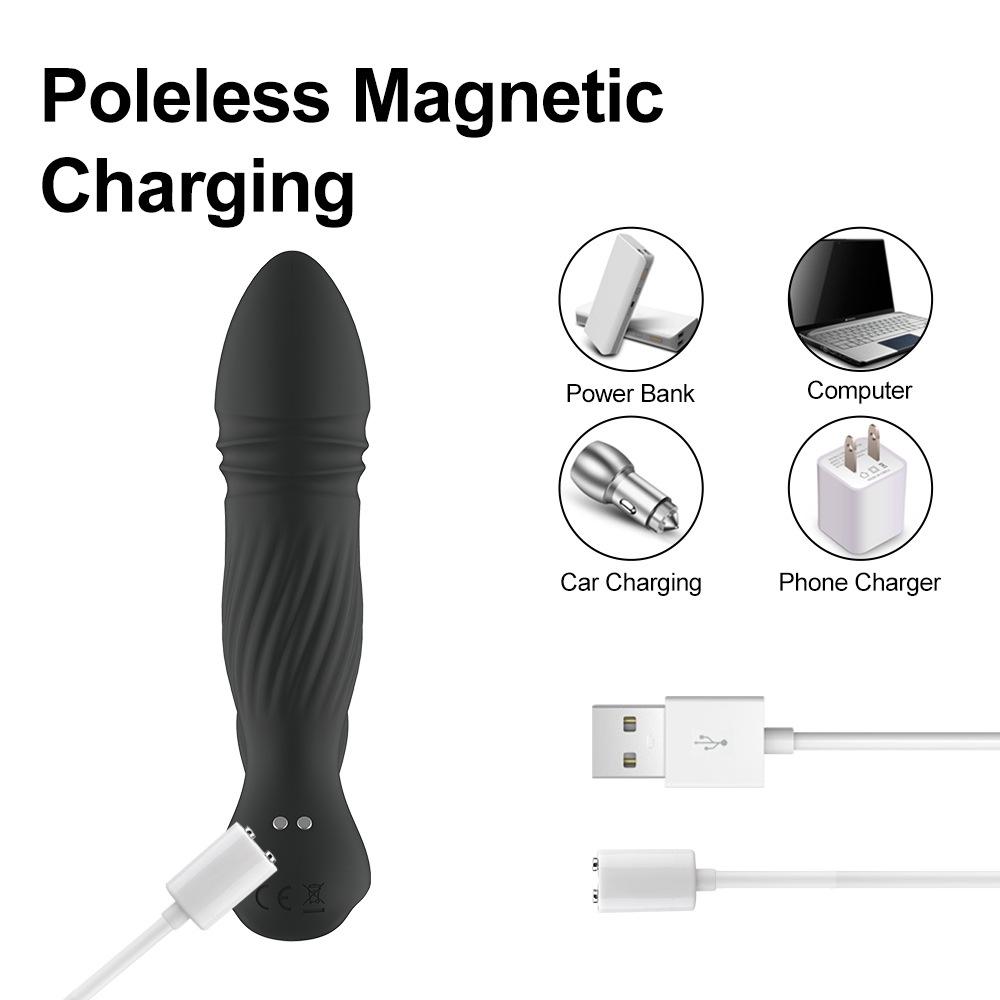 Thrusting Prostate Massager Massage Anal Dildo Oral Licking But Plug Pussy Silicone Intimate Toys For Couples Large Sex Tools For Men