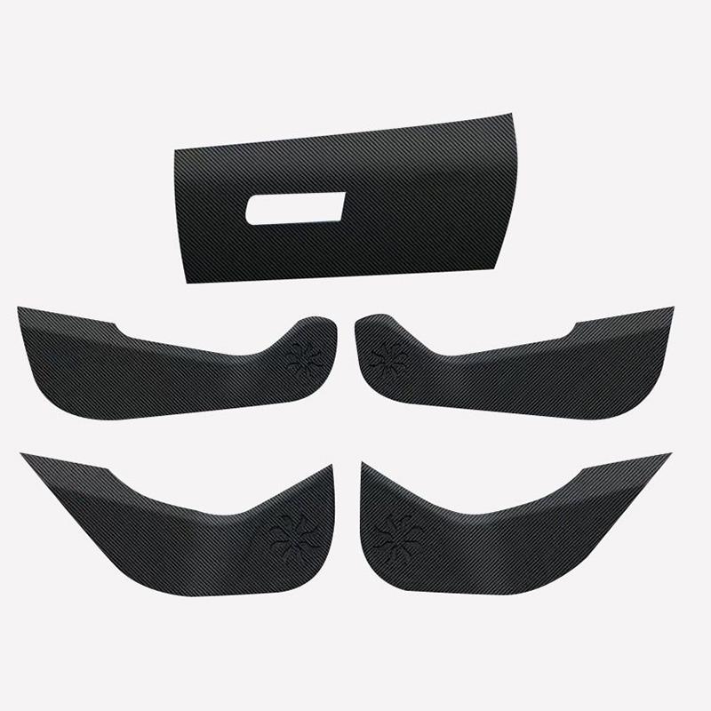 For Hyundai Reina 2017 - 2020 Car Door Anti Kick Pad Glove Box Protection Sticker Scratch Resistant Film Interior Accessories