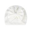 New baby hat baby hat elastic jacquard Indian hat bow windproof children's hat knitted pullover hat