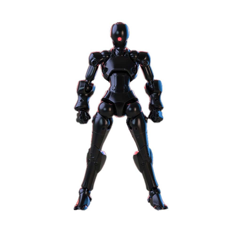 SHEIK MAINLAND 3 min project scale ABS plastic assembly model kit in metallic series 1/18 black.