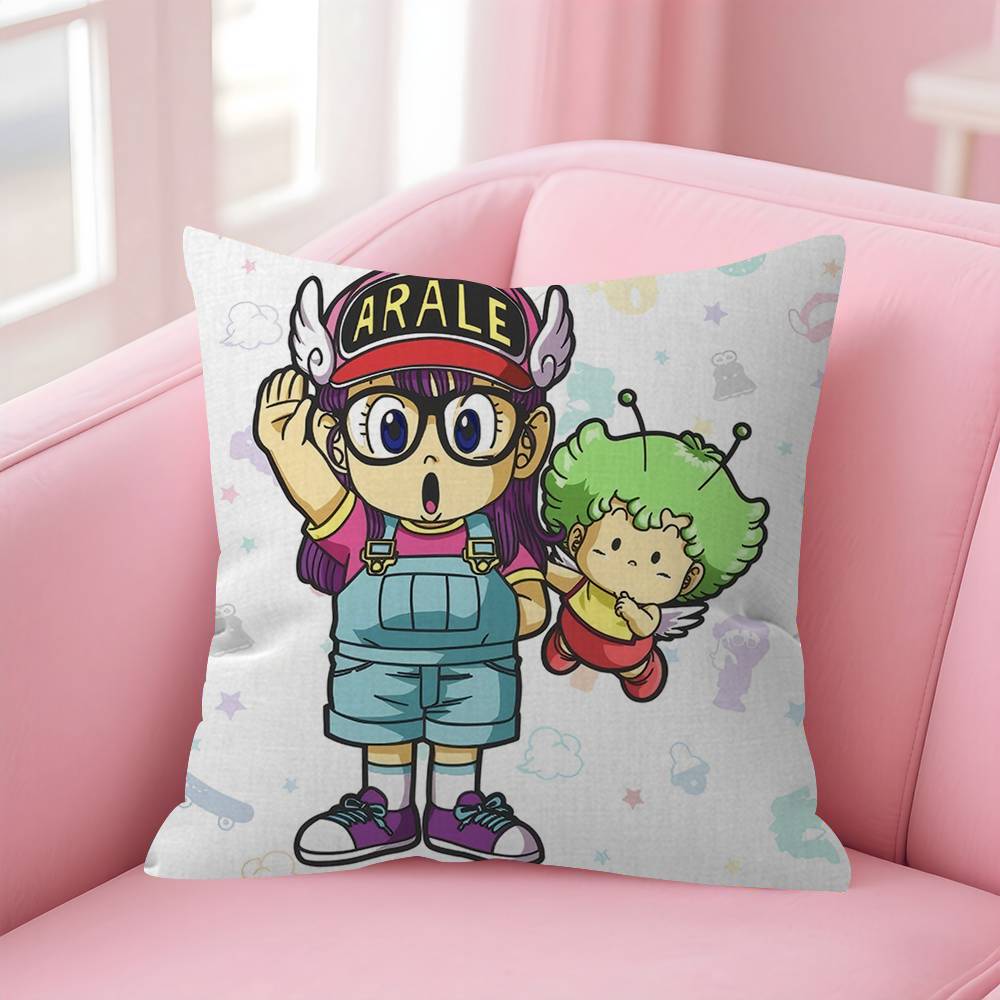 Anime Arale Dr Slumps Cute Pillow Anime Pillow Sofa Bed Head Pillow Cover Cushion Cover Fashion
