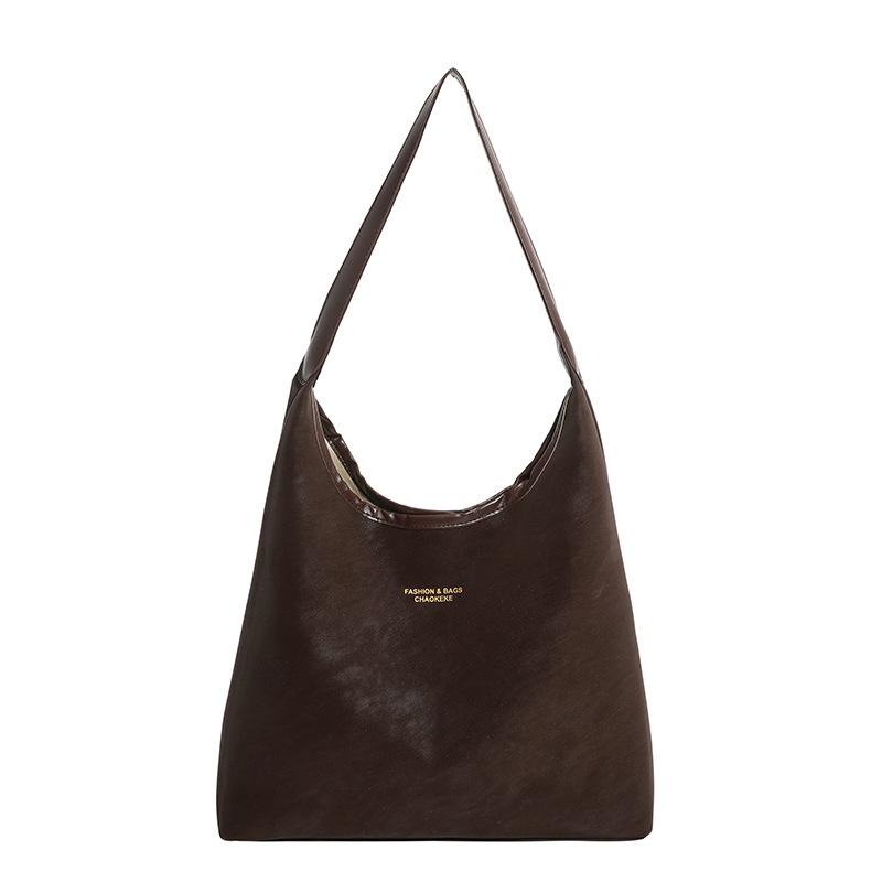 

commuting to work shoulder bag women s new retro casual largecapacity tote bag fashionable versatile messenger bag