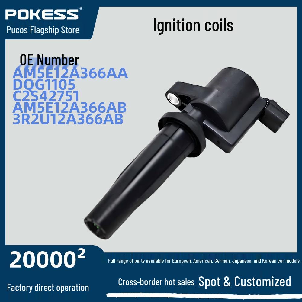 

Ignition Coil 4m5g12a366bc for Ford Focus, Kuga 2.0T, Edge, Explorer 3.5T AM5E12A366AA DQG1105 C2S42751 AM5E12A366AB 3R2U12A