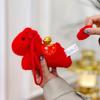 Rotating Ingots Pullable Plush Horse Pendant 13/25cm Cartoon Steed Doll  Home Decoration