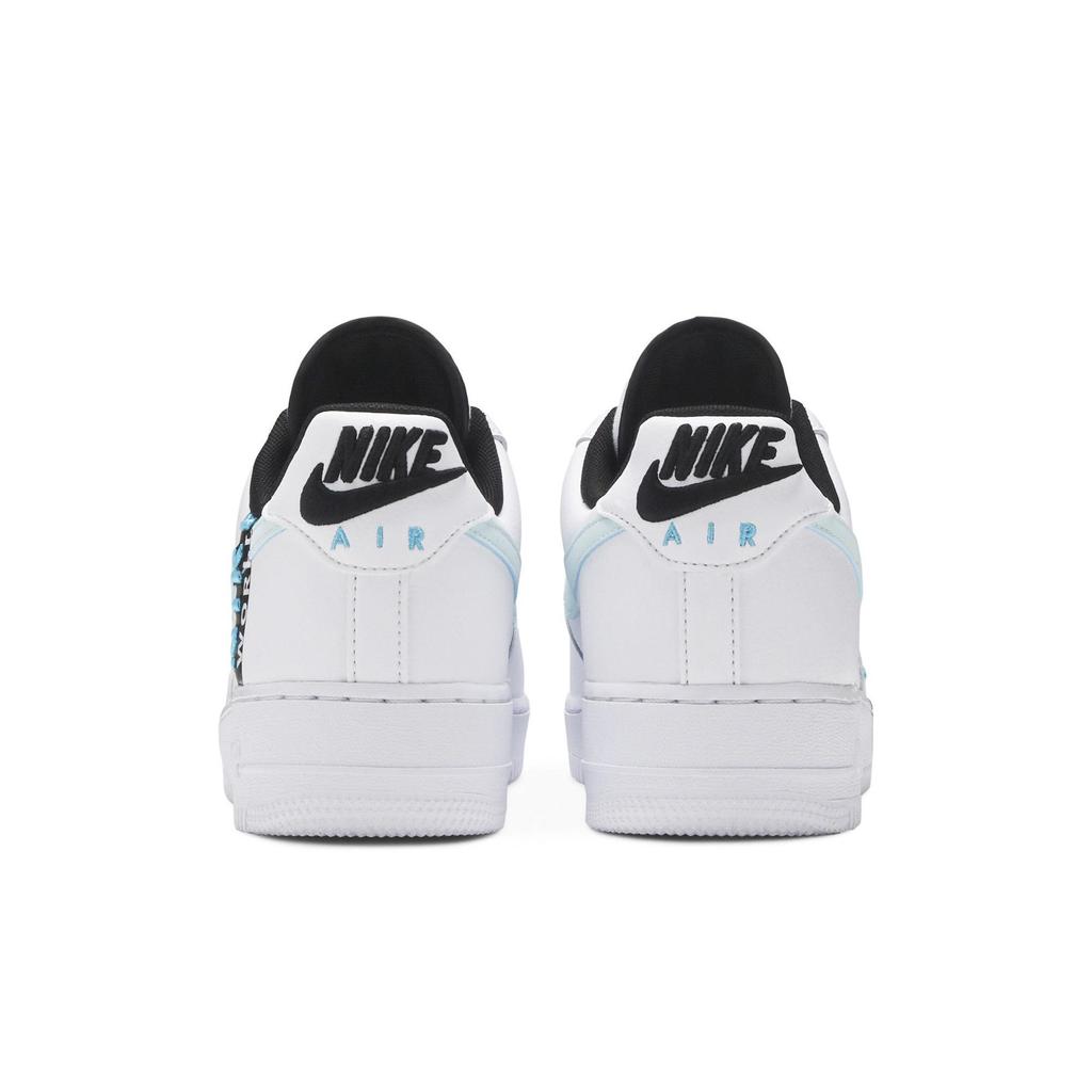 Nike Air Force 1 '07 LV8 'Worldwide Pack - Gletscherblau' (Unisex) Weiße Skateboard-Schuhe CK6924 100