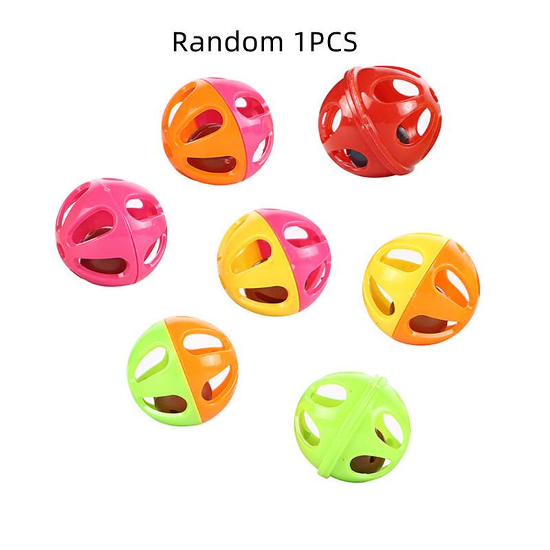 

Игрушка для питомца Пластиковый Круглый Полый Двухцветный Мяч Жевание Кусание Развлечение