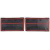 For Land Rover Range Rover Vogue Sport 2026 ABS Carbon Fiber Style Seat Back Kick Panel Covers Car Interior Accessories