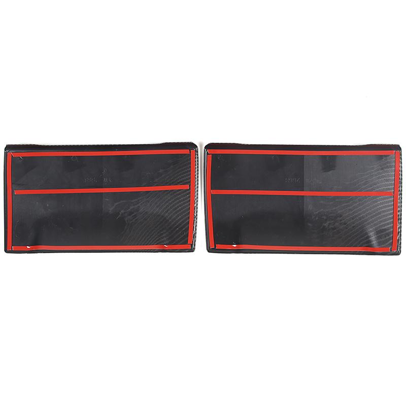 For Land Rover Range Rover Vogue Sport 2026 ABS Carbon Fiber Style Seat Back Kick Panel Covers Car Interior Accessories