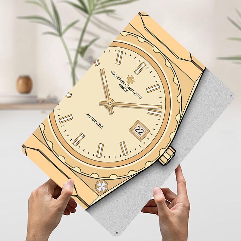 Vacheron Constantin Watch Metal Poster Customized Wall Art Retro Vintage Tinplate Signs for Man Cave Home and Decoration Gaming