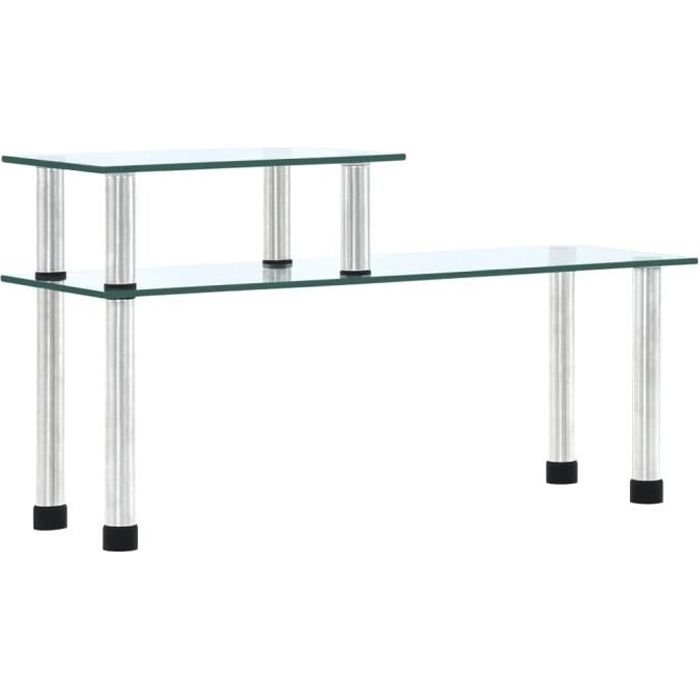 VidaXL Kitchen Shelf Transparent 45x16x26 Cm Tempered Glass