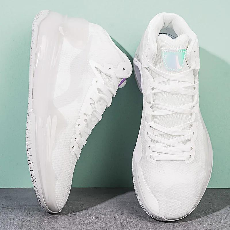 

Обувь для мужчин 2025 года, новые мужские кроссовки, высококачественная весенняя мужская обувь, повседневная мужская теннисная мода, нескользящая одежда для активного отдыха, сетчатая спортивная обувь 36 белый