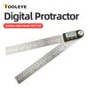 Digital Protractor Goniometer Electronic Carpenter Tools Goniometro Angle Finder Multi Angle Measuring Ruler Digital Angle Meter