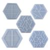 Hexagonal for Tank Figure Puzzle Mold -Building Blocks Brain Teasers Toy Mold Fun and Challenging Logical Thinking Game