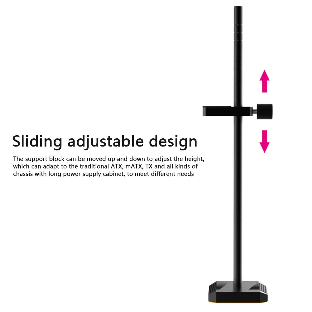 CoolMoon Aluminum Alloy Graphics Video Stand GPU Support Jack Desktop PC Case Video Cards Holder Bracket Cooling Kit Accessories