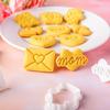 Cookie Molds Mother's Day Theme Cookie Cutter Easy To Use Baking Tool for Baking