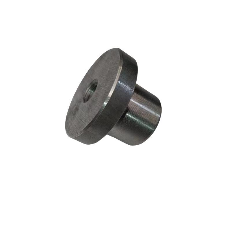 

Цилиндрическая приварная гайка с трапецеидальной резьбой и удлиненной внутренней резьбой чёрный