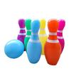 Aufblasbares Bowling-Set aus PVC für draußen – Spielspaß für Eltern und Kinder, ideal für Strand und Sand
