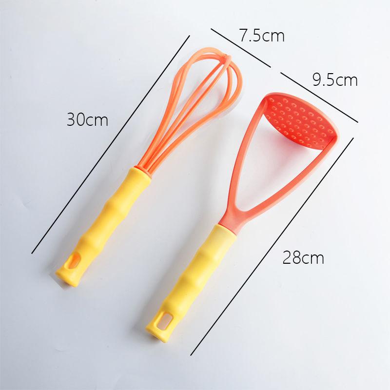 Kartoffelstampfer für den Haushalt, Reismühle, Püree-Entsafter, Kartoffelschieber, Zerkleinerer für glattes Kartoffelpüree, Obstwerkzeuge, Küche